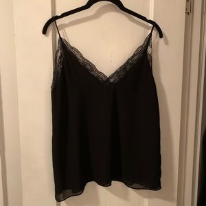 Zara Lace Trim Camisole Size Small